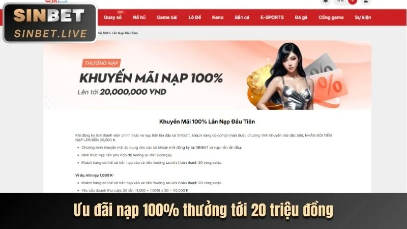 Ưu đãi nạp tiền rg8369